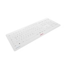 CHERRY Keyboard STREAM PROTECT WIRELESS [DE] white